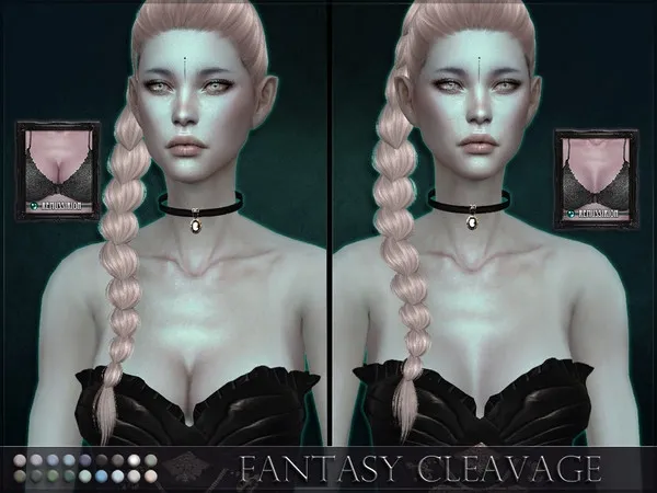 Cleavage Detail Fantasy 2 - The Sims 4 Custom Content