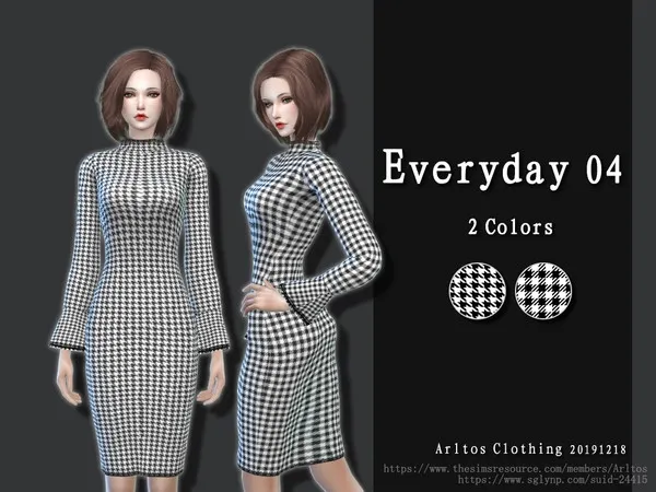 Alpha Everyday 04 - The Sims 4 Custom Content