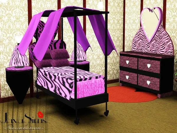 IHeartYou Bedroom Set - The Sims 3 Custom Content