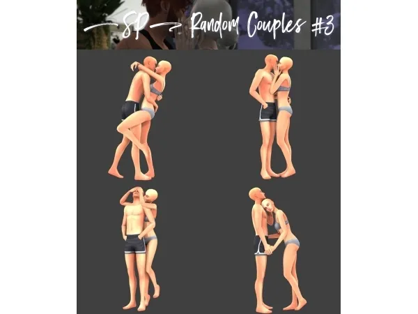 Maxis Match [SP] Random Couples 3 by sciophobis - The Sims 4 Custom Content
