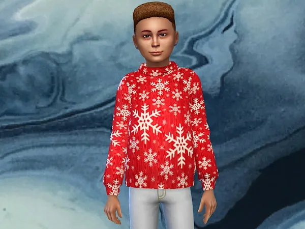 Alpha Holiday Family Collection (Kids Unisex) - The Sims 4 Custom Content