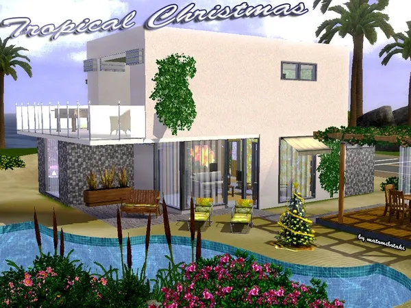 TropicalChristmas - The Sims 3 Custom Content