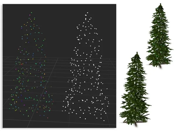 Christmas Tree Lights 2019 - The Sims 4 Custom Content