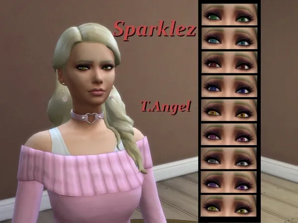 Maxis Match Sparkly Eyes Human Mermaid Spellcaster or Vampire by Serpentia - The Sims 4 Custom Content