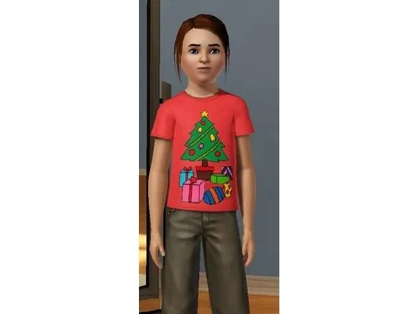 Christmas Tree shirt - The Sims 3 Custom Content