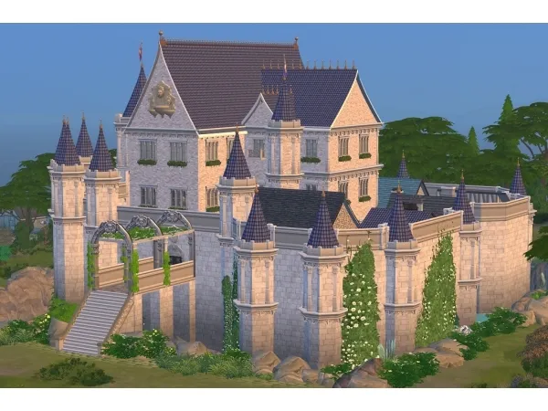 Alpha Medieval Kingdom by catdenny - The Sims 4 Custom Content