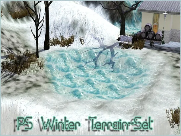 PS Winter Terrain Set - The Sims 3 Custom Content
