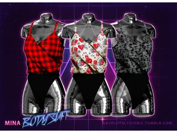 Alpha ICONIC Mina (Bodysuit) by iconic - The Sims 4 Custom Content