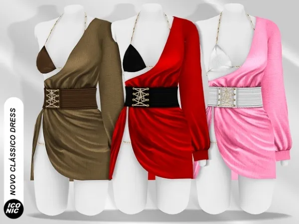 Alpha ICONIC Novo Clássico (Dress) by iconic - The Sims 4 Custom Content
