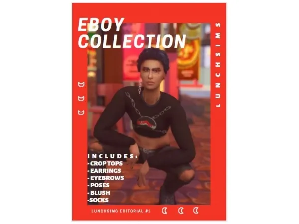 Maxis Match Eboy collection by lunchsims - The Sims 4 Custom Content