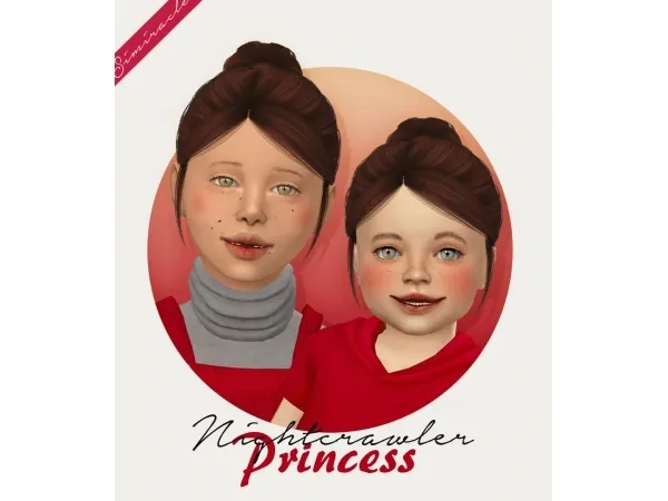 Alpha Nightcrawler Princess - The Sims 4 Custom Content