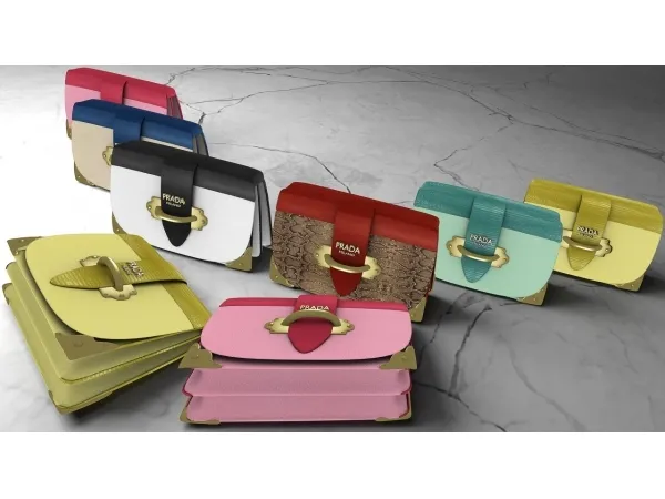 Alpha Prada Clutch Decor - The Sims 4 Custom Content