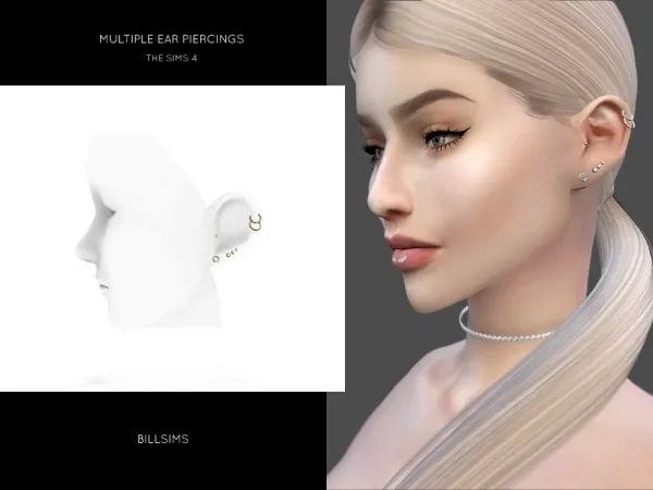 Multiple Ear Piercings