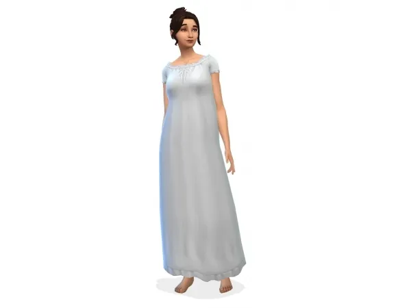 Maxis Match Basic Nightgown - The Sims 4 Custom Content