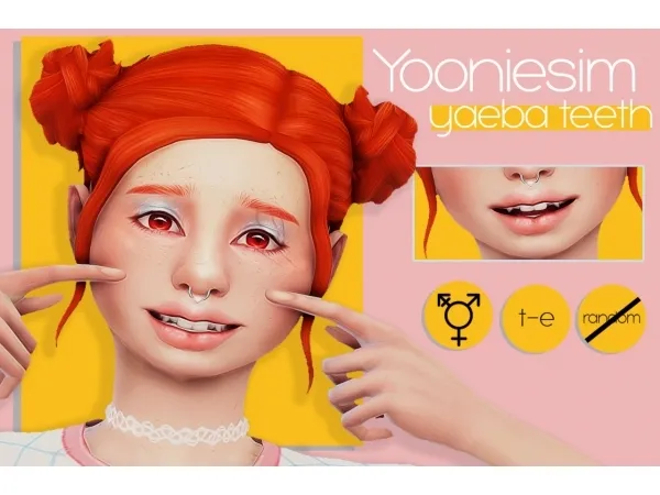 Sims 4 Kids Teeth