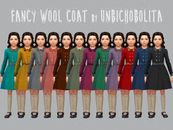 Maxis Match Fancy Coat - The Sims 4 Custom Content