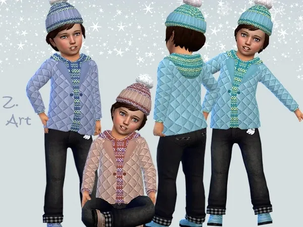 Alpha WinterbabeZ 13 Set - The Sims 4 Custom Content