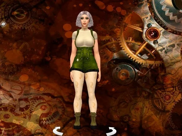 Steampunk CAS Background 02 - The Sims 4 Custom Content