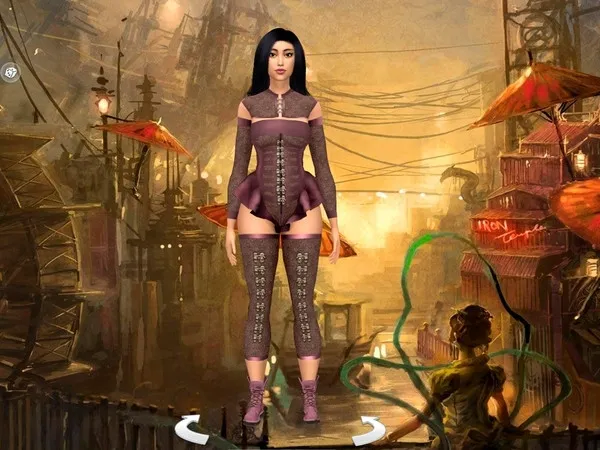 Steampunk CAS Background 04 - The Sims 4 Custom Content