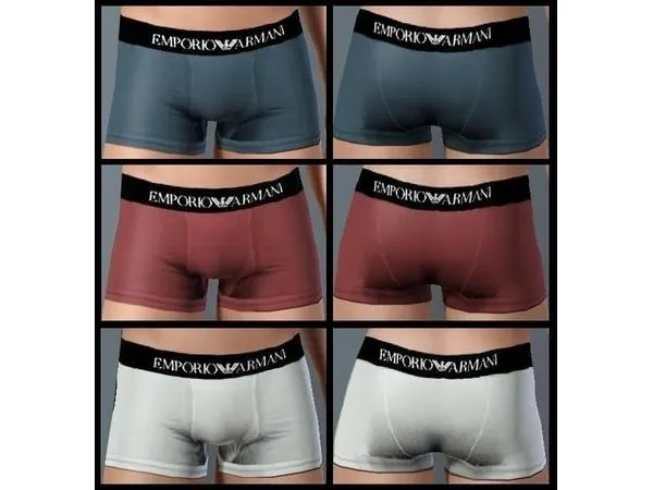 JP6 Armani Briiefs - The Sims 3 Custom Content