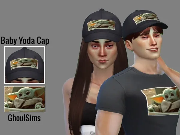 Maxis Match Baby Yoda Cap - The Sims 4 Custom Content