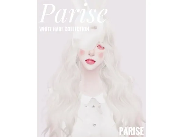 Alpha (Parise) White Hare Collection - The Sims 4 Custom Content