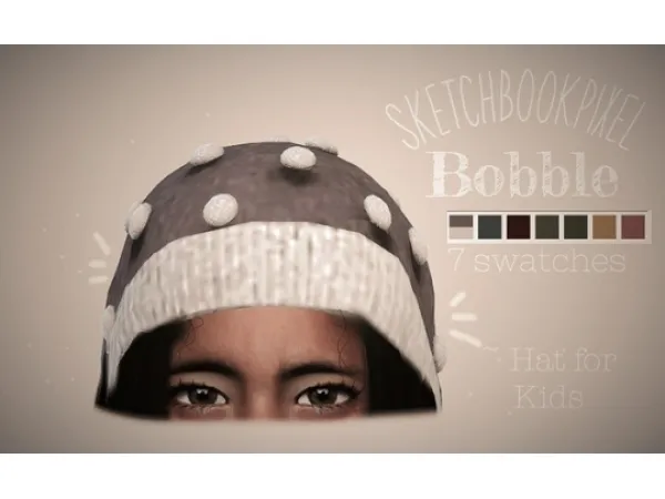 Alpha SBP Bobble Hat - The Sims 4 Custom Content