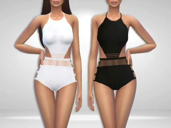 Maxis Match Tornado SwimsuitLingerie - The Sims 4 Custom Content