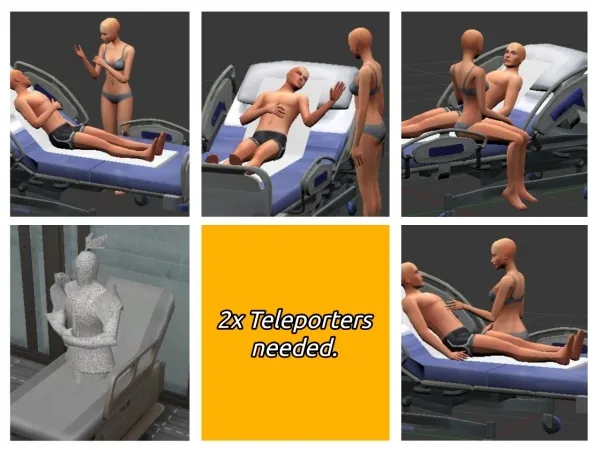 Alpha Hospital Talks 01 by Eclypto - The Sims 4 Custom Content
