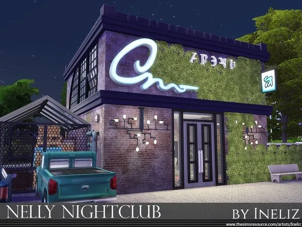 Alpha Nelly Nightclub - The Sims 4 Custom Content