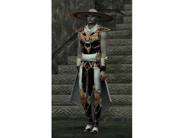 Alpha Mortal Combat 11 Kung Lao Outfits Accessories Pack - The Sims 4 Custom Content