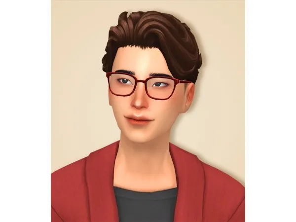 Maxis Match Hair 04 Chalcedony - The Sims 4 Custom Content