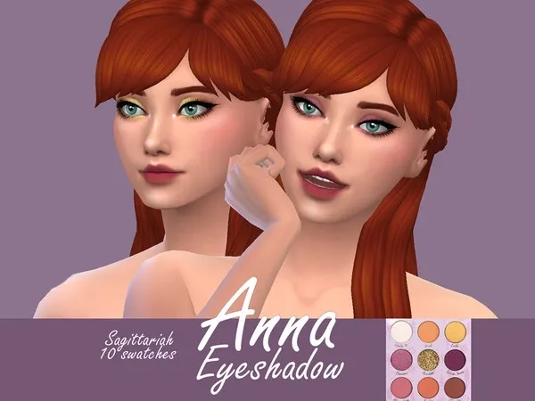 Maxis Match Colourpop Anna Eyeshadow - The Sims 4 Custom Content
