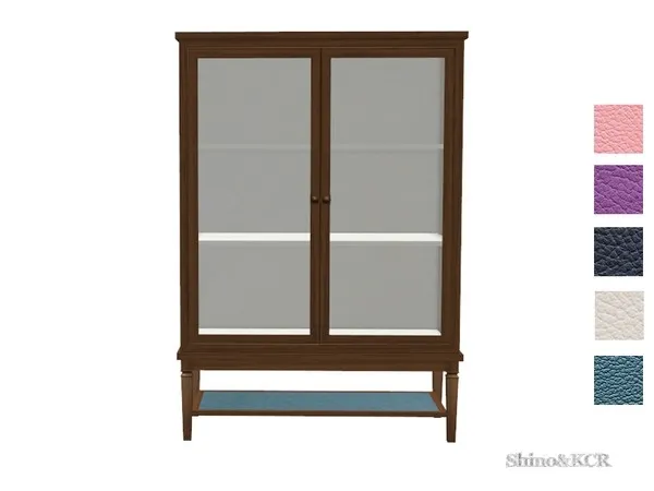 Dining Flare Cabinet Glass Doors - The Sims 4 Custom Content