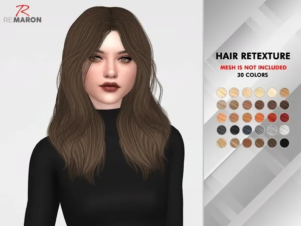 Alpha Fleur Retexture Mesh Needed by thesimsresource - The Sims 4 Custom Content