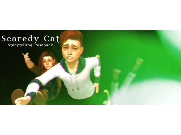 Alpha Scaredy Cats - The Sims 4 Custom Content