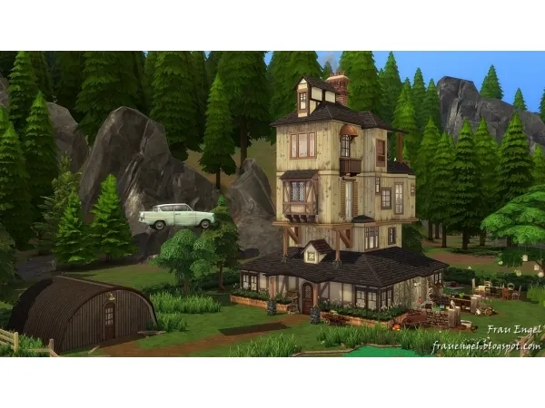 Maxis Match The Burrow - The Sims 4 Custom Content