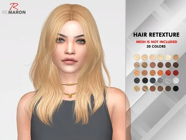 Alpha Billie Retexture Mesh Needed - The Sims 4 Custom Content