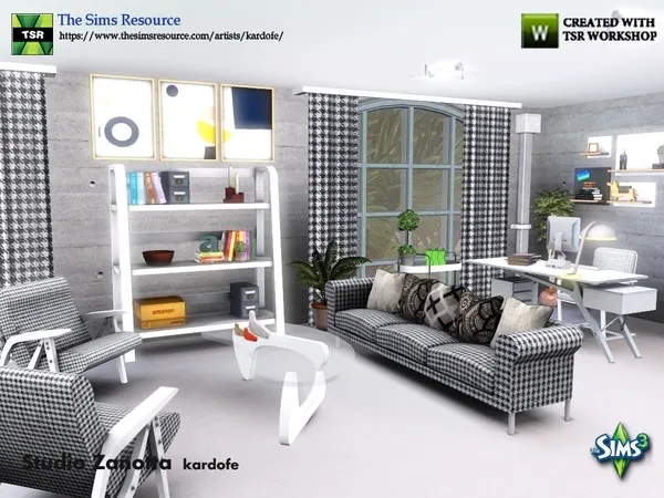 kardofe_ Studio Zanotta - The Sims 3 Custom Content