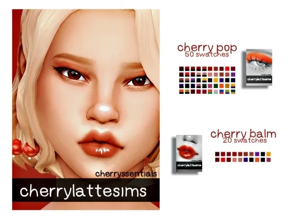 Maxis Match cherry essentials ny cherrylattesims - The Sims 4 Custom Content