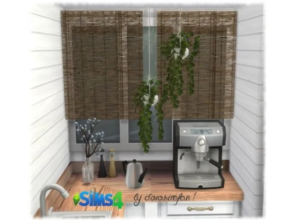 Alpha Bambusrollo - The Sims 4 Custom Content