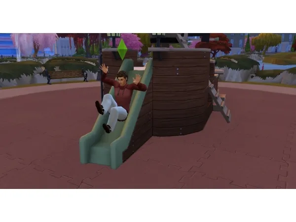 Maxis Match Teens and Adults Can Play on Playgrounds by tecnic - The Sims 4 Custom Content