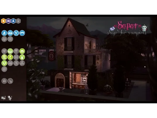 Maxis Match Sopor SHOP FOF VAMPIRES - The Sims 4 Custom Content