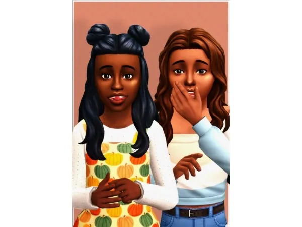 Maxis Match University Conversion hairs - The Sims 4 Custom Content