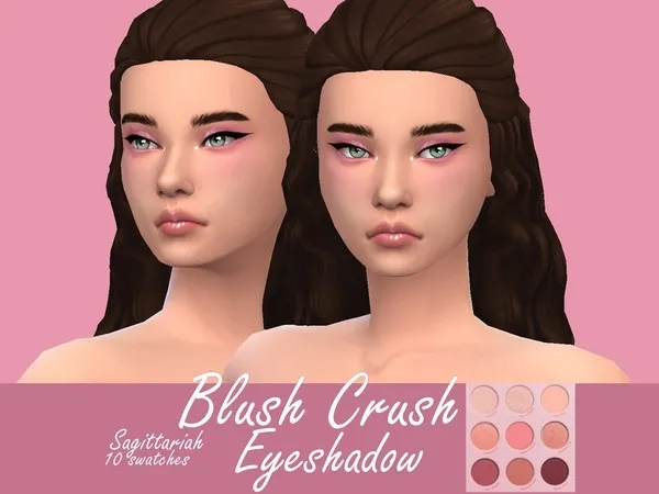 Maxis Match Colourpop Blush Crush Eyeshadow - The Sims 4 Custom Content