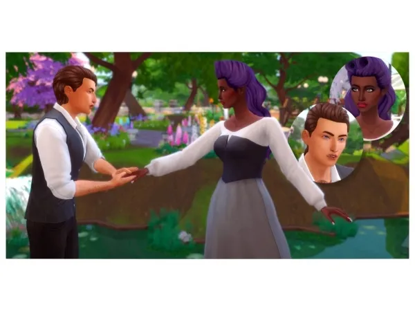Maxis Match Once Upon A Dream Pose Pack - The Sims 4 Custom Content