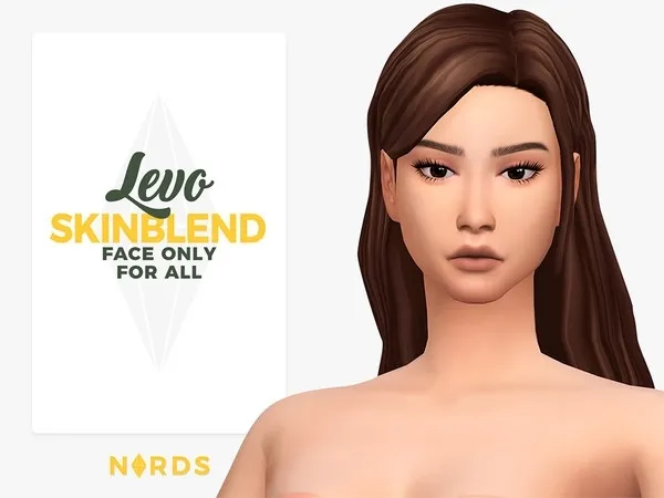Levo Skinblend (Forehead Wrinkles) - The Sims 4 Custom Content