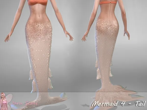 Mermaid 4 Tail Island Living needed - The Sims 4 Custom Content