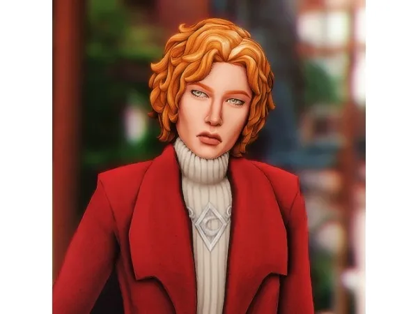 Maxis Match Morgyn Ember townie makeover - The Sims 4 Custom Content