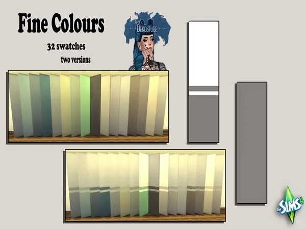 Maxis Match Fine Colours V1 by alixdekostube - The Sims 4 Custom Content